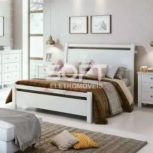 CAMA LOPAS CASAL REALI BRANCO