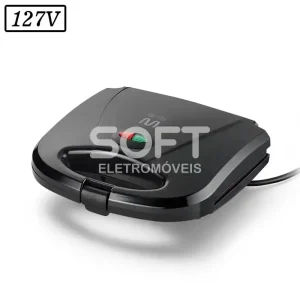 SANDUICHEIRA GRILL MULTILASER 750W CE043 127V PRETA