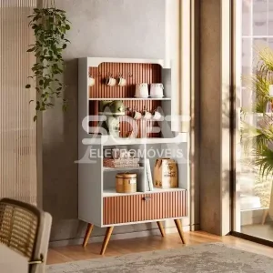 CANTINHO CAFE LUKALIAM RUBI OFF WHITE PEROLIZADO/TAUARI RIPADO