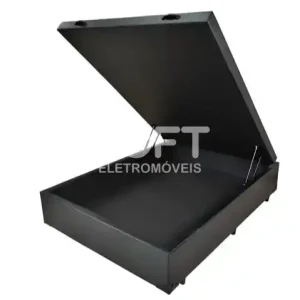 BASE BOX 138X188X39 MEGAFLEX BAU CORINO PRETO