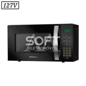 FORNO MICROONDAS MONDIAL MO0121B 21L 127V PRETO