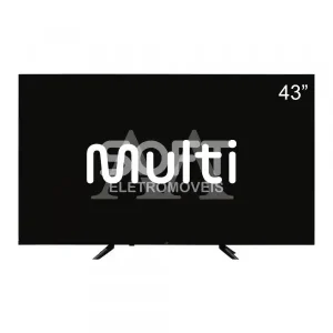 SMART TV MULTILASER TL066M DLED 43"" 3 HDMI 2 USB WIFI INTEGRADO