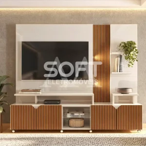 HOME LUKALIAM CROSS RIPADO OFF WHITE PEROLIZADO/TAUARI