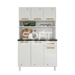 KIT TELASUL TRIPLO 1G 3P BAIXA C/ TAMPO DIAMANTE NEW SMART BRANCO 8182