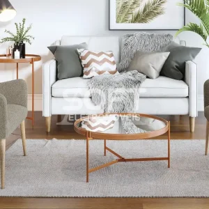 MESA CENTRO IMCAL AQUA-G ESPELHO COBRE