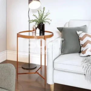 MESA LATERAL IMCAL AQUA-G ESPELHO COBRE