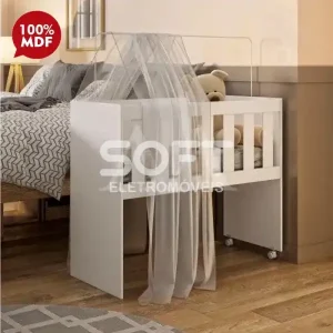 MINIBERCO SOL MOVEIS MUTIFUNCIONAL RUBI BRANCO