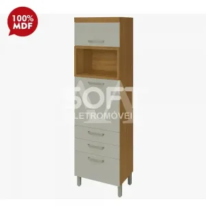 PANELEIRO NESHER P/FORNO 2P 3G PRINCESA 64CM FREIJO / OFF WHITE 500354