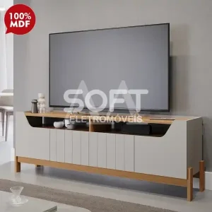 RACK PERMOBILI MOEMA OFF WHITE / NATURE