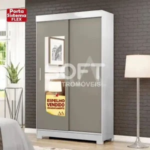 ROUPEIRO 2P. CORRER C/ PES MX APIUNA BRANCO / TAUPE