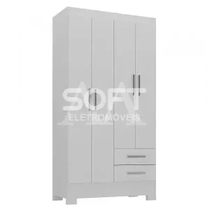 ROUPEIRO 4P. ABRIR 2G RODIAL IMPERATRIZ BRANCO 1GR4222