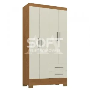 ROUPEIRO 4P. ABRIR 2G RODIAL IMPERATRIZ CINAMOMO/OFF WHITE 51GR4223