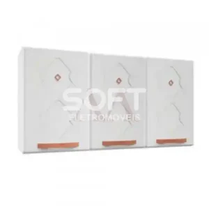 ARMARIO TELASUL TRIPLO MEDIO NEW MIRAGE BRANCO 815004-01