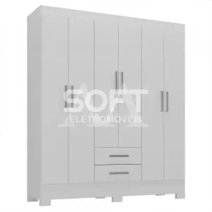 ROUPEIRO 6P. ABRIR 2G RODIAL NATAL BRANCO 1GR6222