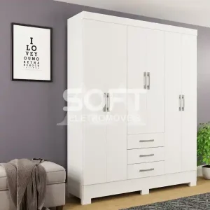 ROUPEIRO 6P. ABRIR 3G RODIAL LOTUS BRANCO 11GR6386