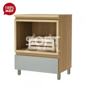 BALCAO NESHER 1G RAINHA P/FORNO C/ NICHO 70CM NATURE/VERDE 500736
