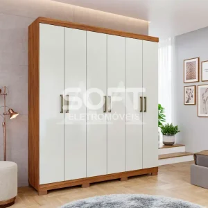 ROUPEIRO 6P. 2G ABRIR PANAN MILENA CINAMOMO/OFF WHITE
