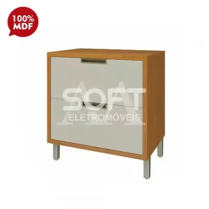 BALCAO NESHER 1P 1G IMPERATRIZ 80CM FREIJO / OFF WHITE 500364