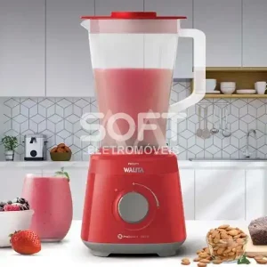 LIQUIDIFICADOR PHILIPS WALITA 2 VEL 220V VERMELHO
