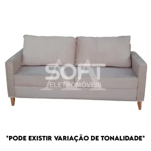 ESTOFADO MALU 3 LUGARES CHANEL CASTOR VELUDO