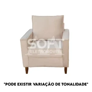 POLTRONA MALU CHANEL CASTOR VELUDO