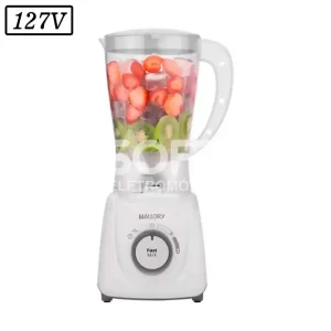 LIQUIDIFICADOR MALLORY FAST MIX 600W 2 VEL 127V BRANCO