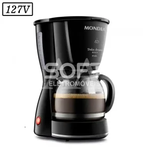 CAFETEIRA MONDIAL C3018XFB 550W FILTRO 127V PRETA
