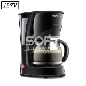 CAFETEIRA MONDIAL CN0120X 600W FILTRO 220V PRETO