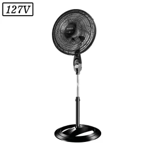 VENTILADOR MONDIAL VSP40C-NB SUPER POWER COLUNA 40CM 6 PAS 3 VEL 127V