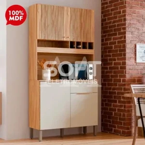 KIT 4P 1G RONIPA MOSCATO AMENDOA/OFF WHITE