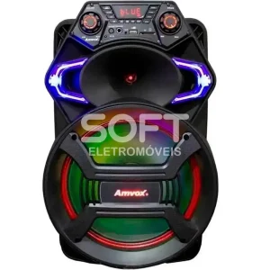 CAIXA DE SOM AMVOX AMPLIFICADORA ACA 550 STRONDO II 550 WATS