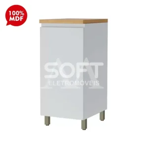 BALCAO NESHER 1P ABRIR RAINHA 40CM BRANCO/NATURE 500861