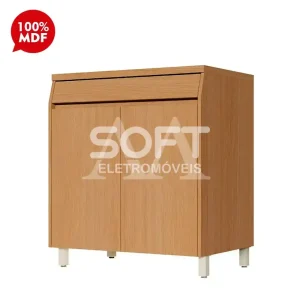 BALCAO NESHER 2P 1G SIMONE MENDES 80CM CARVALHO 500964