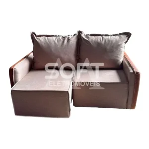 ESTOFADO BOMFLEX DAKAR RETRATIL SATURNO LINHO INCA 08