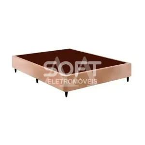 BASE BOX 138X188X30 ORTOBOM SOMMIER LINHO BEGE