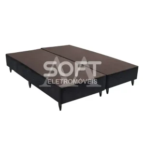 BASE BOX 158X198X30 ORTOBOM SOMMIER CAMURCA PRETO