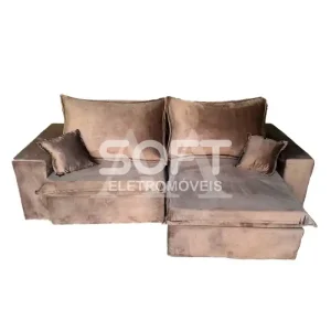 ESTOFADO RG VIENA RETRATIL 2.50 MARROM INCA 17