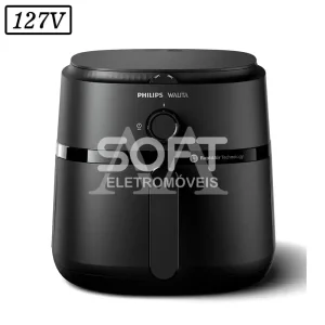 FRITADEIRA PHILIPS WALITA AIR FRYER NA130 6,2L 1700W 127V PRETO
