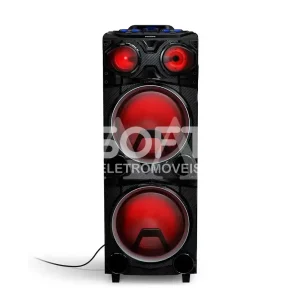 CAIXA DE SOM PHILIPS AMPLIFICADORA TAX3708 PARTY SPEAKER C/FM 2000 WAT