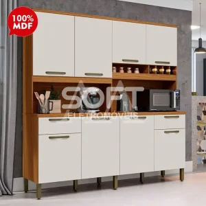 KIT 8P 2G RONIPA CABERNET PRIME AMENDOA/OFF WHITE