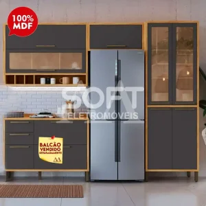 COZINHA RONIPA SYRAH 80 SIMPLES AMENDOA/CHUMBO