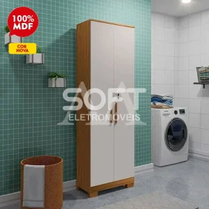 MULTIUSO 2P ABRIR RONIPA BORDO C/CHAVE AMENDOA/BRANCO