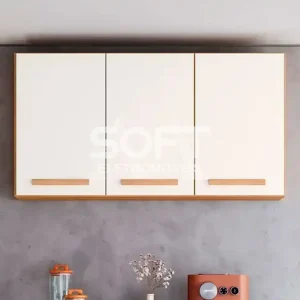 ARMARIO 3P. ABRIR AEREO NICIOLI 120 INTENZA FREIJO / OFF WHITE CRISTAL