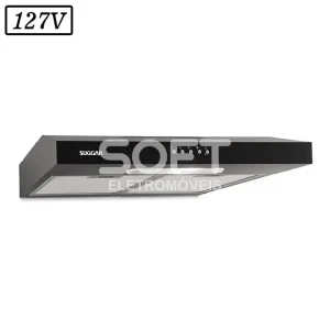 DEPURADOR AR SUGGAR SLIM 80CM 3 VEL 127V PRETO