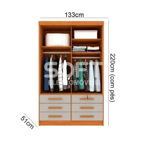 ROUPEIRO 2P. CORRER 6G TCIL CHICAGO C/PES CINAMOMO / OFF WHITE