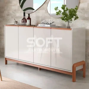 BUFFET LUKALIAM ELEGANCE OFF WHITE NEW/JEQUITIBA