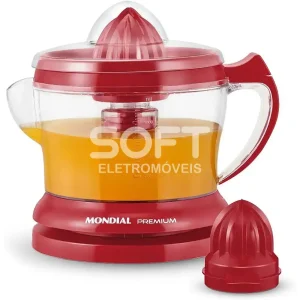 ESPREMEDOR DE FRUTAS MONDIAL PREMIUM E-23 127V VERMELHO