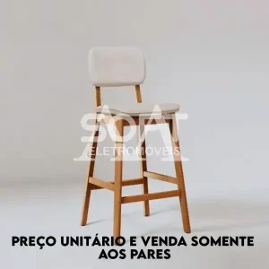 BANQUETA IMCAL CLASSIC LINHO/NATURE