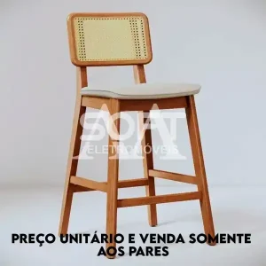 BANQUETA IMCAL CLASSIC TELA LINHO/NATURE