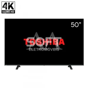 SMART TV TOSHIBA 50C350NS DLED 50" 4K UHD VIDAA C/ RECEPTOR DE TV